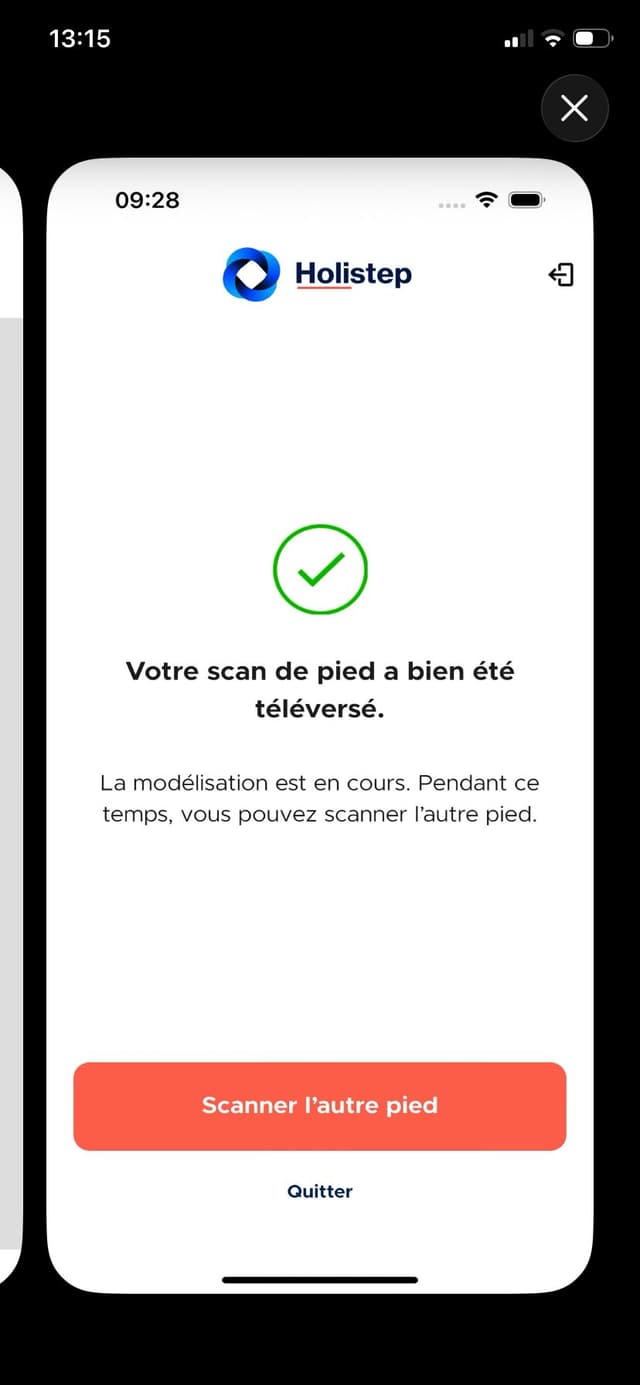 Holistep 360 - Scan televerse